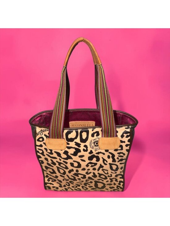 Consuela Handbags - CONSUELA Bam Bam Chica Tote Diego Natural Leather ConsuelaCloth™ Shoulder Bag